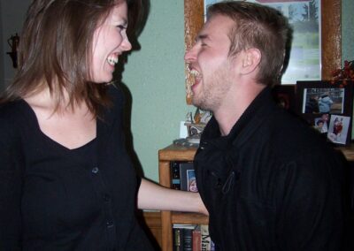 Alyssa Romine-Olson and Braden Olson