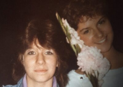Cathy Swartz with her friend Jennifer Outman Courtesy: Courteney Swartz