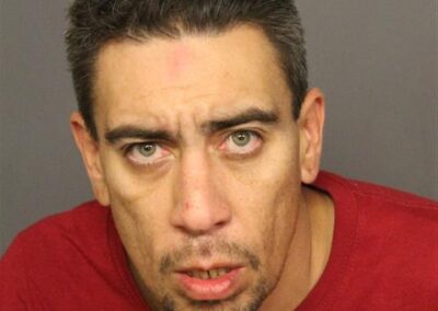 Angelo Mantych’s booking photo